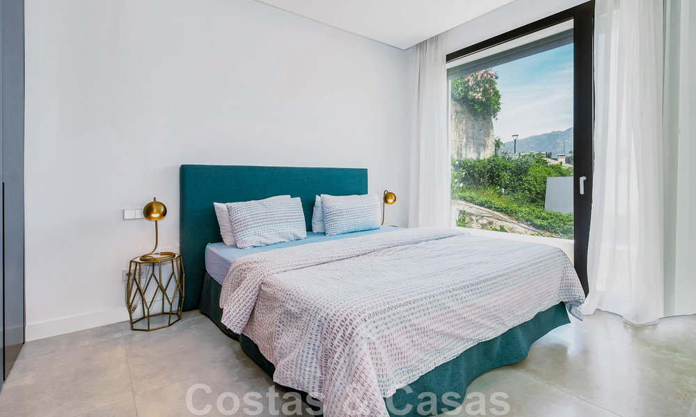 Newly built designer villa for sale in a privileged location in the hills of La Quinta in Benahavis - Marbella 42563