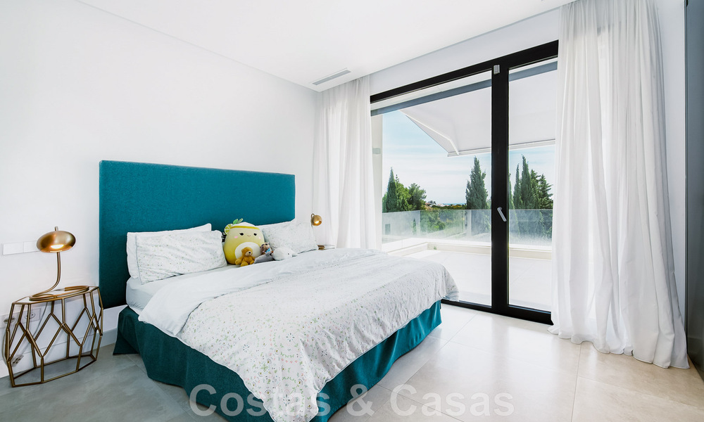 Newly built designer villa for sale in a privileged location in the hills of La Quinta in Benahavis - Marbella 42565