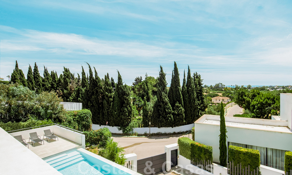 Newly built designer villa for sale in a privileged location in the hills of La Quinta in Benahavis - Marbella 42569