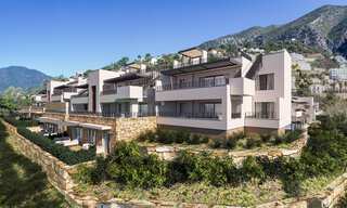 New luxury apartments for sale, with unobstructed views of the lake, the mountains and the coast towards Gibraltar, situated in the quiet Istán area, Costa del Sol 42603 