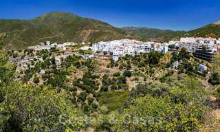New development of modern townhouses for sale with panoramic views in Istán, near Marbella on the Costa del Sol 42646 