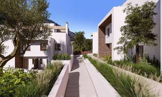 New development of modern townhouses for sale with panoramic views in Istán, near Marbella on the Costa del Sol 42654 