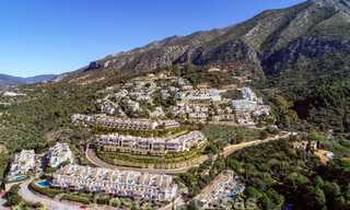 New development of modern townhouses for sale with panoramic views in Istán, near Marbella on the Costa del Sol 42656 