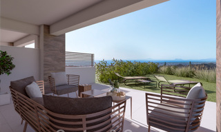 New development of modern townhouses for sale with panoramic views in Istán, near Marbella on the Costa del Sol 42658 