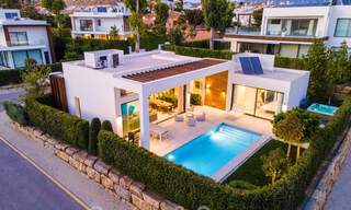 Modern villa for sale in a gated community between Marbella and Estepona 42434 