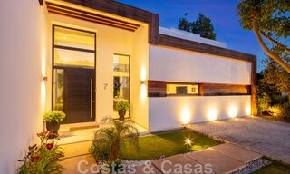 Modern villa for sale in a gated community between Marbella and Estepona 42442 