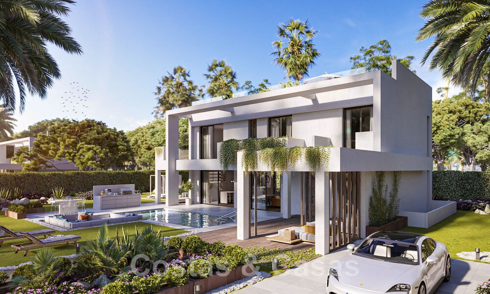 New, modern, luxury villas for sale in Manilva on the Costa del Sol 42410