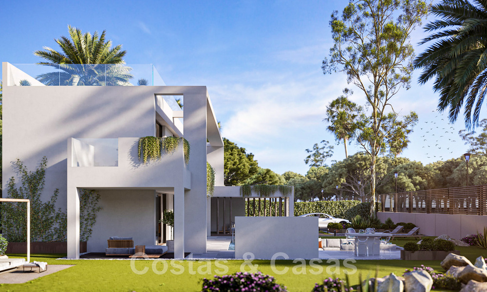 New, modern, luxury villas for sale in Manilva on the Costa del Sol 42414