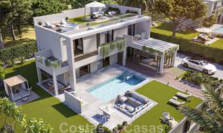 New, modern, luxury villas for sale in Manilva on the Costa del Sol 42415 