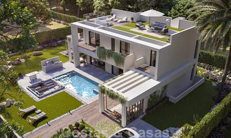 New, modern, luxury villas for sale in Manilva on the Costa del Sol 42416