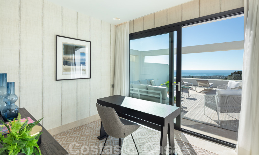 Spectacular, modern penthouse for sale with breath-taking sea views in the highly sought after Sierra Blanca, on the Golden Mile of Marbella 51515