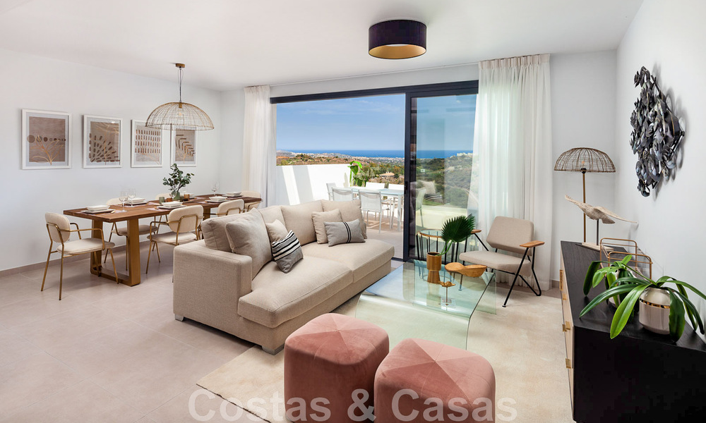 New, luxury apartments for sale in golf resort in La Cala de Mijas - Costa del Sol. Ready to move in. Last units. 42474