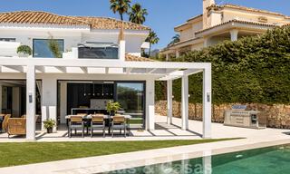 Contemporary Mediterranean luxury villa for sale with views of the golf valley in Nueva Andalucia - Marbella 42802 