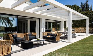 Contemporary Mediterranean luxury villa for sale with views of the golf valley in Nueva Andalucia - Marbella 42807 