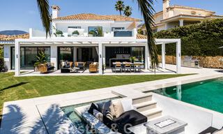 Contemporary Mediterranean luxury villa for sale with views of the golf valley in Nueva Andalucia - Marbella 42808 