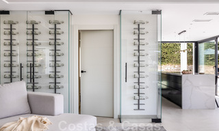 Contemporary Mediterranean luxury villa for sale with views of the golf valley in Nueva Andalucia - Marbella 42810 