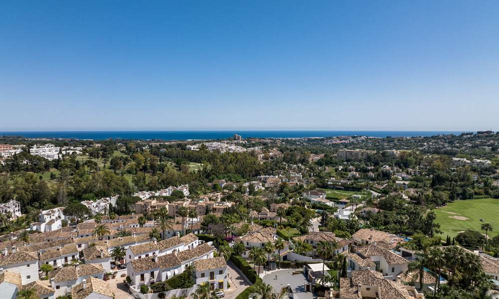 Contemporary Mediterranean luxury villa for sale with views of the golf valley in Nueva Andalucia - Marbella 42814