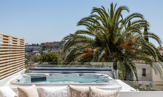 Contemporary Mediterranean luxury villa for sale with views of the golf valley in Nueva Andalucia - Marbella 42823 