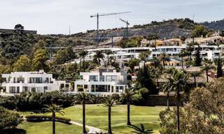 Contemporary Mediterranean luxury villa for sale with views of the golf valley in Nueva Andalucia - Marbella 42824 