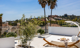 Contemporary Mediterranean luxury villa for sale with views of the golf valley in Nueva Andalucia - Marbella 42826 