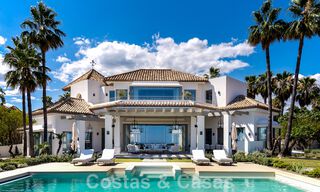 Prestigious luxury villa in Mediterranean style for sale with stunning panoramic sea views in Benahavis - Marbella 43435 