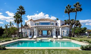 Prestigious luxury villa in Mediterranean style for sale with stunning panoramic sea views in Benahavis - Marbella 43436 
