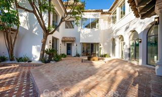 Prestigious luxury villa in Mediterranean style for sale with stunning panoramic sea views in Benahavis - Marbella 43442 