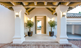 Prestigious luxury villa in Mediterranean style for sale with stunning panoramic sea views in Benahavis - Marbella 43448 