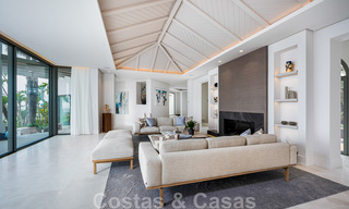 Prestigious luxury villa in Mediterranean style for sale with stunning panoramic sea views in Benahavis - Marbella 43449 