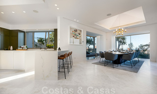 Prestigious luxury villa in Mediterranean style for sale with stunning panoramic sea views in Benahavis - Marbella 43472 
