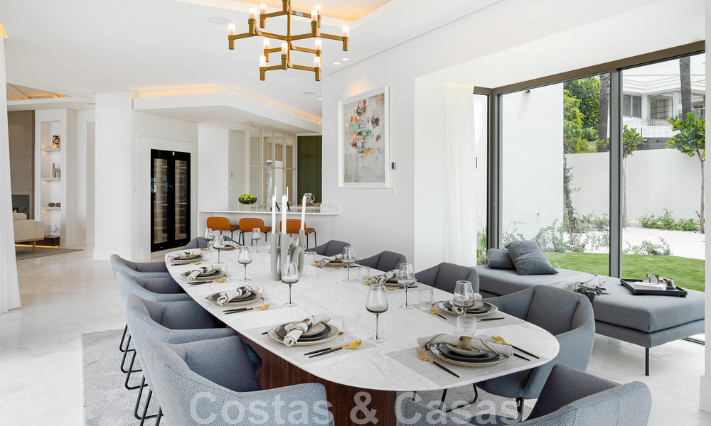 Prestigious luxury villa in Mediterranean style for sale with stunning panoramic sea views in Benahavis - Marbella 43473