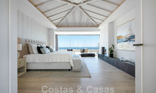 Prestigious luxury villa in Mediterranean style for sale with stunning panoramic sea views in Benahavis - Marbella 43483 