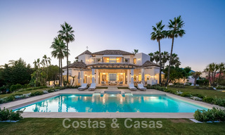 Prestigious luxury villa in Mediterranean style for sale with stunning panoramic sea views in Benahavis - Marbella 43504 