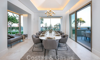 Prestigious luxury villa in Mediterranean style for sale with stunning panoramic sea views in Benahavis - Marbella 43522 