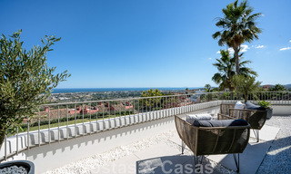 Prestigious luxury villa in Mediterranean style for sale with stunning panoramic sea views in Benahavis - Marbella 43523 