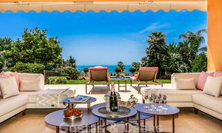 Impressive luxury villa in Mediterranean architecture, with open sea views in the desirable residential area of Sierra Blanca on the Golden Mile in Marbella 42942 
