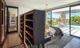 Luxury contemporary style villa for sale with sea views in Nueva Andalucia's golf valley in Marbella 43301 