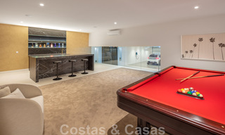 Luxury contemporary style villa for sale with sea views in Nueva Andalucia's golf valley in Marbella 43314 
