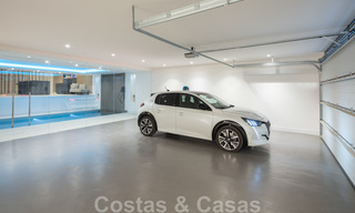 Luxury contemporary style villa for sale with sea views in Nueva Andalucia's golf valley in Marbella 43316 
