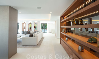 Beautiful, contemporary villa for sale in the heart of Nueva Andalucia's golf valley in Marbella 43049 