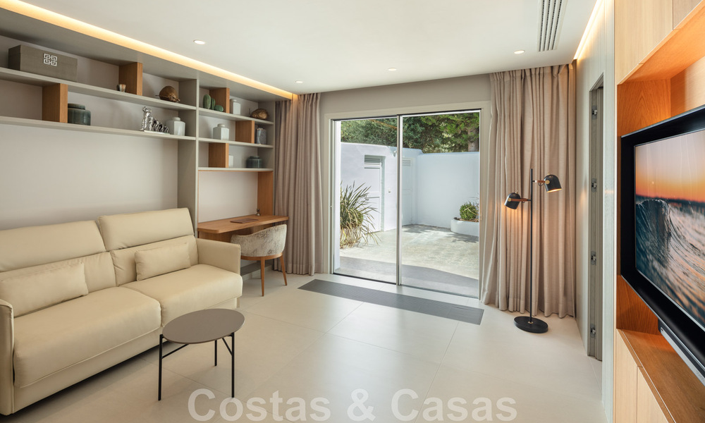 Charming, modern luxury villa for sale in a prestigious beachside community on the Golden Mile of Marbella 43267