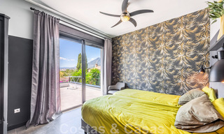 Energy efficient, contemporary villa for sale with sea views in a desirable residential community near Rio Real and Marbella centre 43264 
