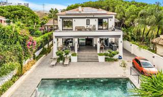 Energy efficient, contemporary villa for sale with sea views in a desirable residential community near Rio Real and Marbella centre 57722 