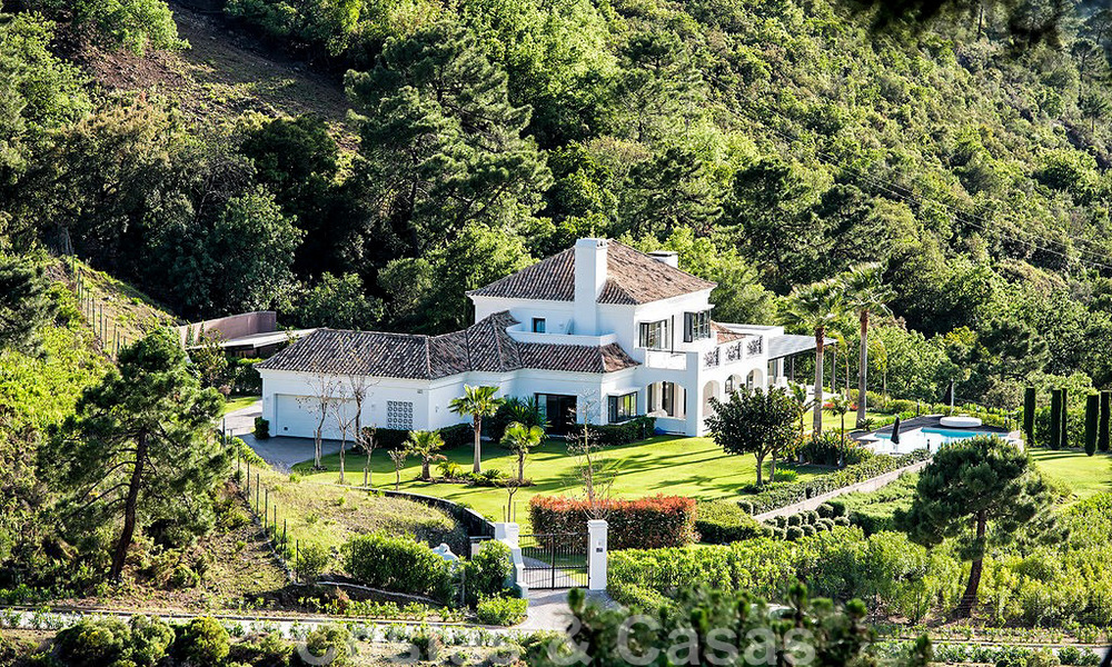 Traditional luxury villa for sale in the very exclusive La Zagaleta Resort in Marbella - Benahavis 43395