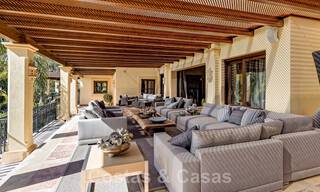 Spacious Mediterranean villa for sale with sea views in the La Zagaleta Resort in Marbella - Benahavis 43963 