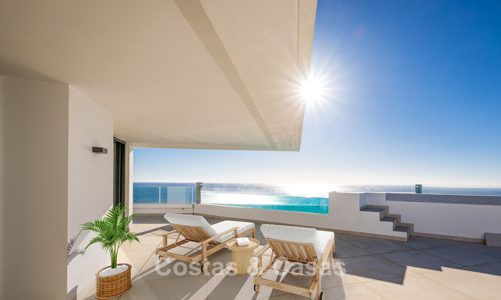 Sustainable apartments for sale in prime location with panoramic sea views between Benalmadena and Fuengirola - Costa del Sol 804955
