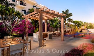 New, modern apartments at walking distance from the beach in the centre of Estepona, Costa del Sol 43938 