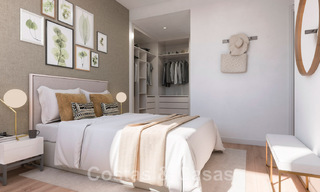 New, modern apartments at walking distance from the beach in the centre of Estepona, Costa del Sol 43943 