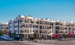 New, modern apartments at walking distance from the beach in the centre of Estepona, Costa del Sol 43944 