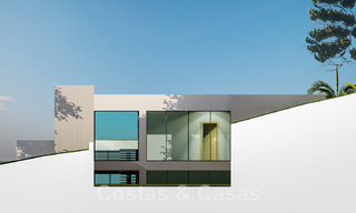 2 Plots + exclusive building project for sale for a majestic contemporary villa in Nueva Andalucia, Marbella 43911 